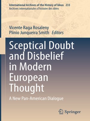 cover image of Sceptical Doubt and Disbelief in Modern European Thought